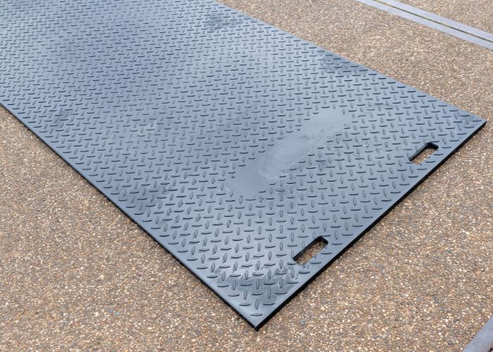 kunststof rijplaat afmeting 3000x1000x20 mm zijaanzicht