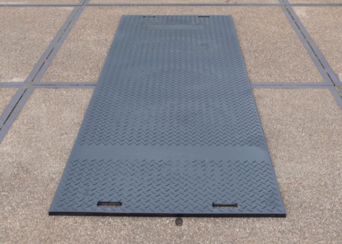 kunststof rijplaat afmeting 3000x1000x20 mm zijaanzicht geheel